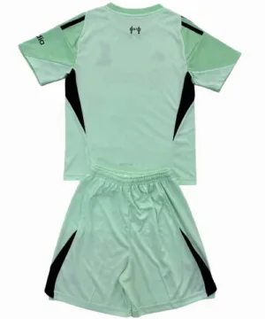 Liverpool Niños Conjunto 2025 2026 Portero Verde - Equipacion Liverpool Niños | escamisetasfutbol