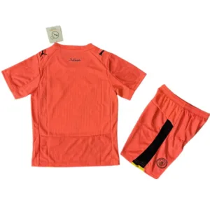 Manchester City Niños Conjunto 2025 2026 Portero Naranja - Equipacion Manchester City Niños | escamisetasfutbol