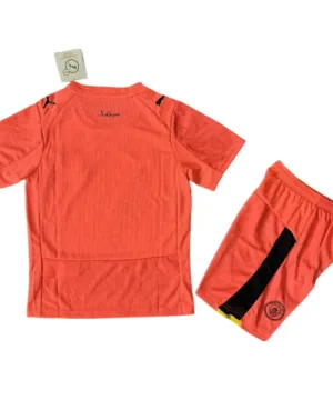 Manchester City Niños Conjunto 2025 2026 Portero Naranja - Equipacion Manchester City Niños | escamisetasfutbol