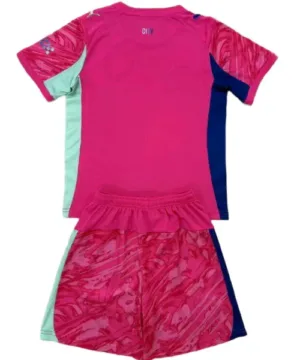 Manchester City Niños Conjunto 2025 2026 Portero Rosa - Equipacion Manchester City Niños | escamisetasfutbol