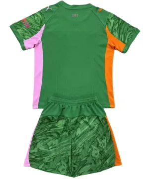 Manchester City Niños Conjunto 2025 2026 Portero Verde - Equipacion Manchester City Niños | escamisetasfutbol