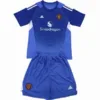 Manchester United Niños Conjunto 2025 2026 Portero Azul - Equipacion Manchester United Niños | escamisetasfutbol