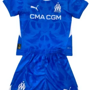 Marsella Niños Conjunto 2024 2025 Portero Azul - Tuta Marsella Niños | escamisetasfutbol