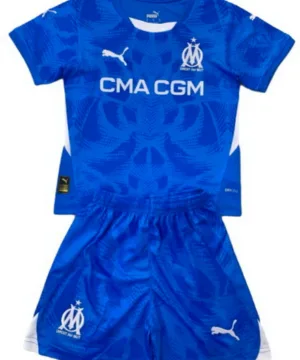Marsella Niños Conjunto 2024 2025 Portero Azul - Tuta Marsella Niños | escamisetasfutbol