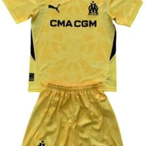 Marsella Niños Conjunto 2024 2025 Portero Amarillo - Tuta Marsella Niños | escamisetasfutbol