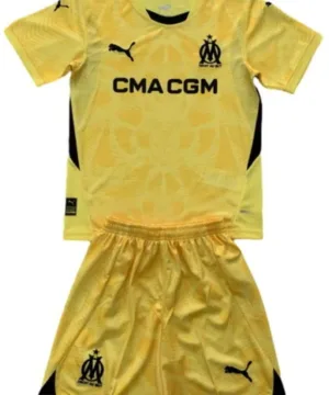 Marsella Niños Conjunto 2024 2025 Portero Amarillo - Tuta Marsella Niños | escamisetasfutbol