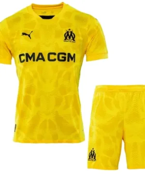 Marsella Niños Conjunto 2024 2025 Portero Amarillo - Tuta Marsella Niños | escamisetasfutbol