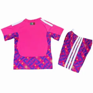 México Niños Conjunto 2026 Portero Rosa - Playera Mexico 2026 Niños | escamisetasfutbol