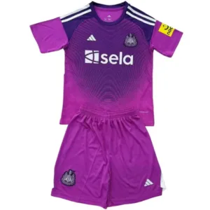 Newcastle United Niños Conjunto 2025 2026 Portero Púrpura - Tuta Newcastle United Niños | escamisetasfutbol