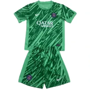 Paris Saint Germain Niños Conjunto 2024 2025 Portero Verde - Tuta Paris Saint Germain Niños | escamisetasfutbol