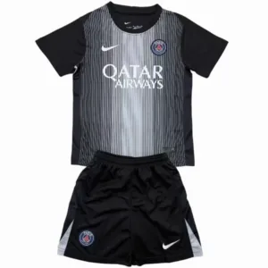 Paris Saint Germain Niños Conjunto 2025 2026 Portero Negro - Tuta Paris Saint Germain Niños | escamisetasfutbol