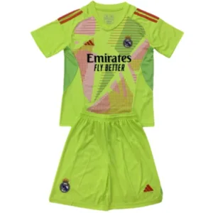Real Madrid Niños Conjunto 2024 2025 Portero Amarillo - Tuta Real Madrid Niños | escamisetasfutbol