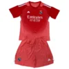 Real Madrid Niños Conjunto 2025 2026 Portero Rojo - Tuta Real Madrid Niños | escamisetasfutbol
