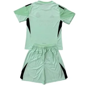Real Madrid Niños Conjunto 2025 2026 Portero Verde - Tuta Real Madrid Niños | escamisetasfutbol