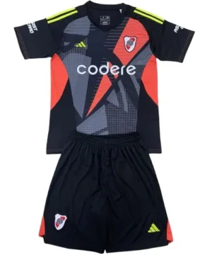 River Plate Niños Conjunto 2024 2025 Portero Negro - Tuta River Plate Niños | escamisetasfutbol
