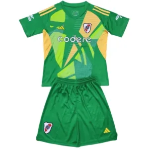 River Plate Niños Conjunto 2024 2025 Portero Verde - Tuta River Plate Niños | escamisetasfutbol