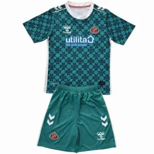 Sunderland Niños Conjunto 2025 2026 Portero Verde - Tuta Sunderland Niños | escamisetasfutbol