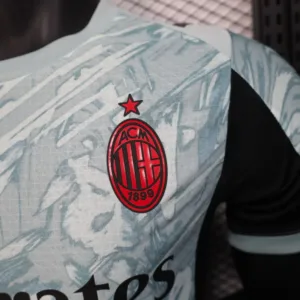 AC Milan Camiseta Edición Jugadores 2025 2026 Portero Azul - Camiseta Ac Milan | escamisetasfutbol