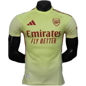 Arsenal Camiseta Edición Jugadores 2025 2026 Portero Amarilla - Camiseta Arsenal | escamisetasfutbol