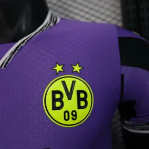 Borussia Dortmund Camiseta Edición Jugadores 2025 2026 Portero Púrpura - Camiseta Borussia Dortmund | escamisetasfutbol
