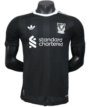 Liverpool Camiseta Edición Jugadores 2025 2026 Portero Negra - Camiseta Liverpool | escamisetasfutbol