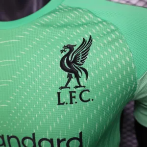 Liverpool Camiseta Edición Jugadores 2025 2026 Portero Verde - Camiseta Liverpool | escamisetasfutbol