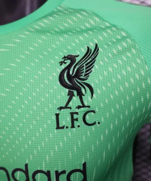Liverpool Camiseta Edición Jugadores 2025 2026 Portero Verde - Camiseta Liverpool | escamisetasfutbol