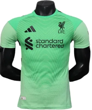 Liverpool Camiseta Edición Jugadores 2025 2026 Portero Verde - Camiseta Liverpool | escamisetasfutbol