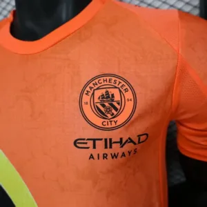 Manchester City Camiseta Edición Jugadores 2025 2026 Portero Naranja - Camiseta Manchester City | escamisetasfutbol