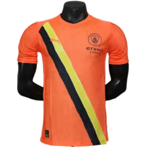 Manchester City Camiseta Edición Jugadores 2025 2026 Portero Naranja - Camiseta Manchester City | escamisetasfutbol