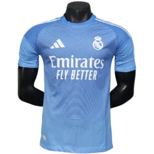 Real Madrid Camiseta Edición Jugadores 2025 2026 Portero Azul - Camiseta Real Madrid | escamisetasfutbol