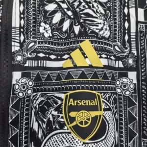 Arsenal Rompevientos 2023 2024 Negro - Maglia Arsenal | escamisetasfutbol