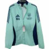 Arsenal Rompevientos 2024 2025 Verde - Maglia Arsenal | escamisetasfutbol