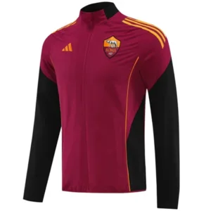 AS Roma Rompevientos 2025 2026 Rojo - Maglia As Roma | escamisetasfutbol