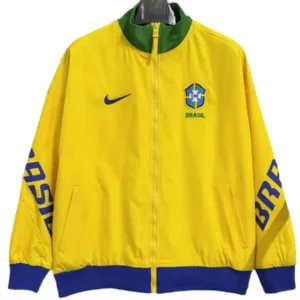 Brasil Rompevientos 2026 Amarillo - Brasil Barata | escamisetasfutbol
