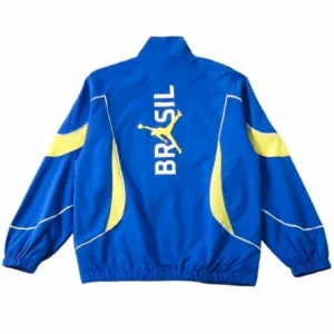 Brasil Rompevientos 2026 Azul - Brasil Barata | escamisetasfutbol