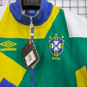 Brasil Rompevientos 2026 Azul - Brasil Barata | escamisetasfutbol