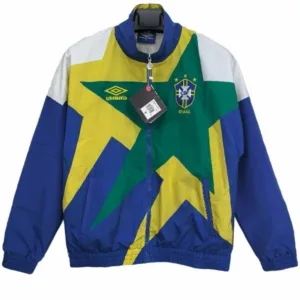 Brasil Rompevientos 2026 Azul - Brasil Barata | escamisetasfutbol