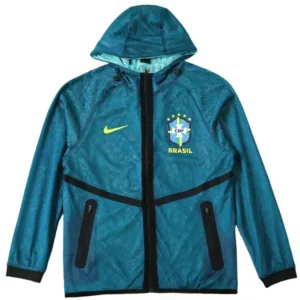 Brasil Rompevientos 2026 Verde - Brasil Barata | escamisetasfutbol