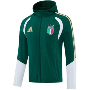 Italia Rompevientos 2026 Verde - Equipación Italia | escamisetasfutbol