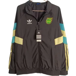 Jamaica Rompevientos 2026 Negro - Jamaica Barata | escamisetasfutbol