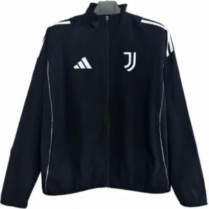 Juventus Rompevientos 2025 2026 Negro - Equipación Juventus | escamisetasfutbol