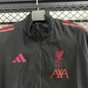 Liverpool Rompevientos 2025 2026 Negro - Maglia Liverpool | escamisetasfutbol