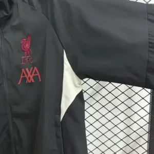 Liverpool Rompevientos 2025 2026 Negro - Maglia Liverpool | escamisetasfutbol