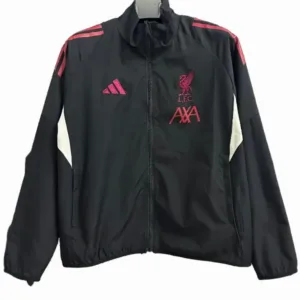 Liverpool Rompevientos 2025 2026 Negro - Maglia Liverpool | escamisetasfutbol