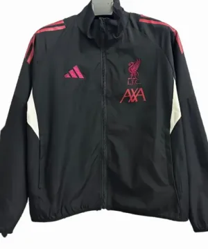 Liverpool Rompevientos 2025 2026 Negro - Maglia Liverpool | escamisetasfutbol