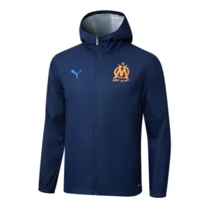 Marsella Rompevientos 2025 2026 Azul - Giacca Marsella | escamisetasfutbol