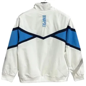 SSC Napoli Rompevientos 2025 2026 Blanco - Ssc Napoli Equipacion | escamisetasfutbol