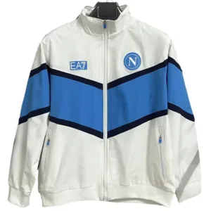 SSC Napoli Rompevientos 2025 2026 Blanco - Ssc Napoli Equipacion | escamisetasfutbol