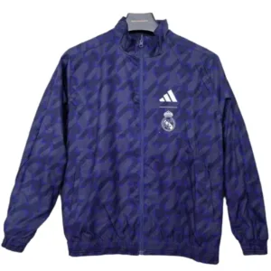 Real Madrid Rompevientos 2025 2026 Azul - Maglia Real Madrid | escamisetasfutbol